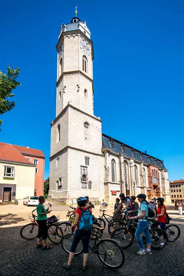 Jena Stadtkirche Rad_Quelle JenaKultur_Foto CHicker